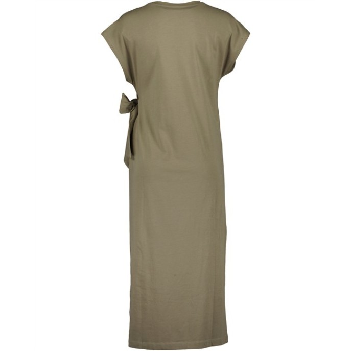 Blue Seven Jurk Knoop desgin khaki 151195